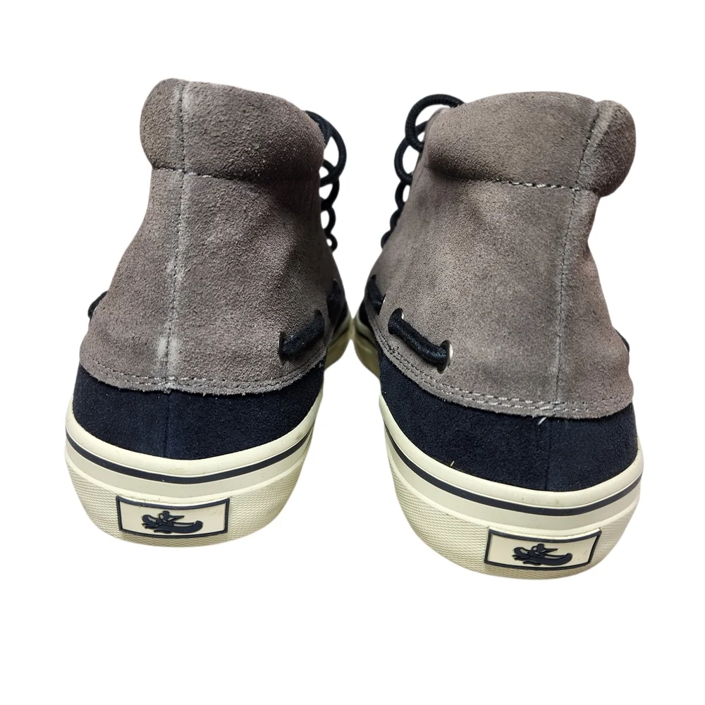 G.H. Bass & Co. Crew High Top Sneakers Mens 11.5 M Navy Gray Suede Chukka Boots